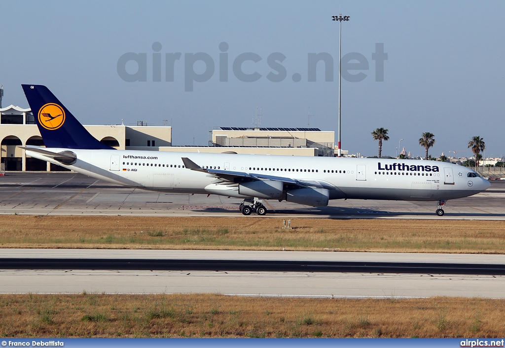 D-AIGI, Airbus A340-300, Lufthansa