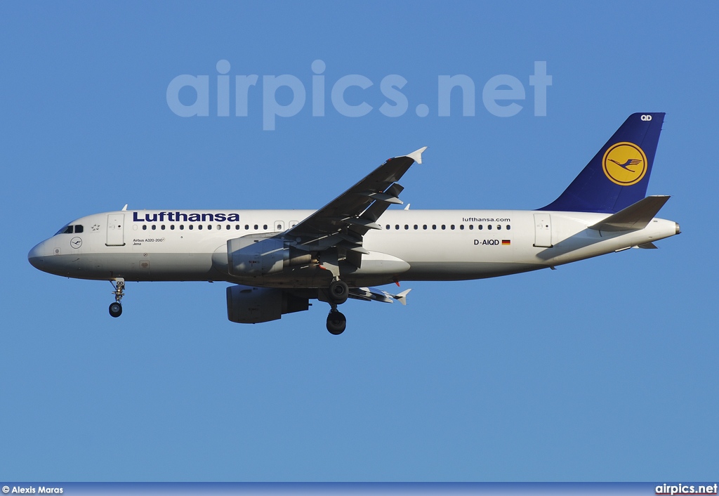D-AIQD, Airbus A320-200, Lufthansa