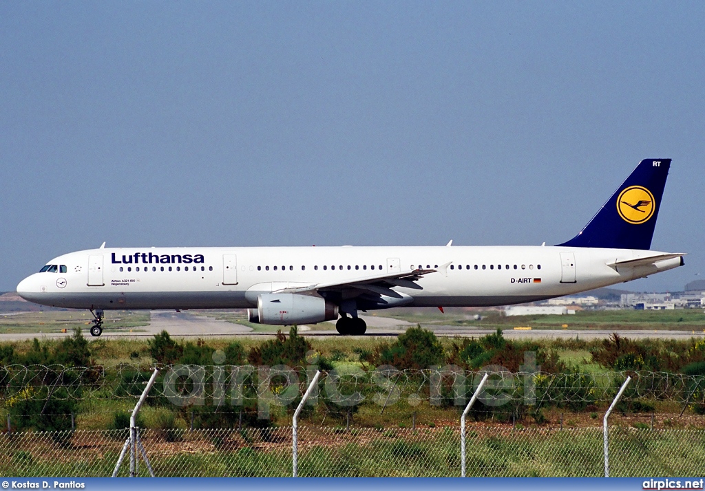 D-AIRT, Airbus A321-100, Lufthansa