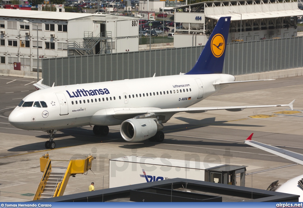 D-AKNI, Airbus A319-100, Lufthansa