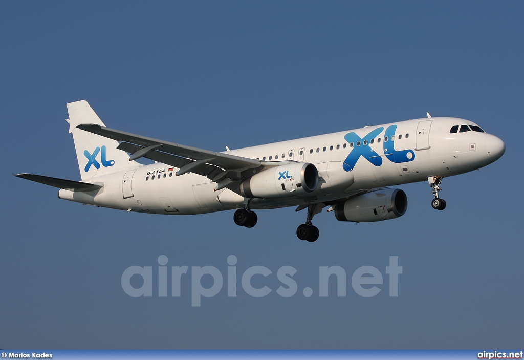 D-AXLA, Airbus A320-200, XL Airways Germany