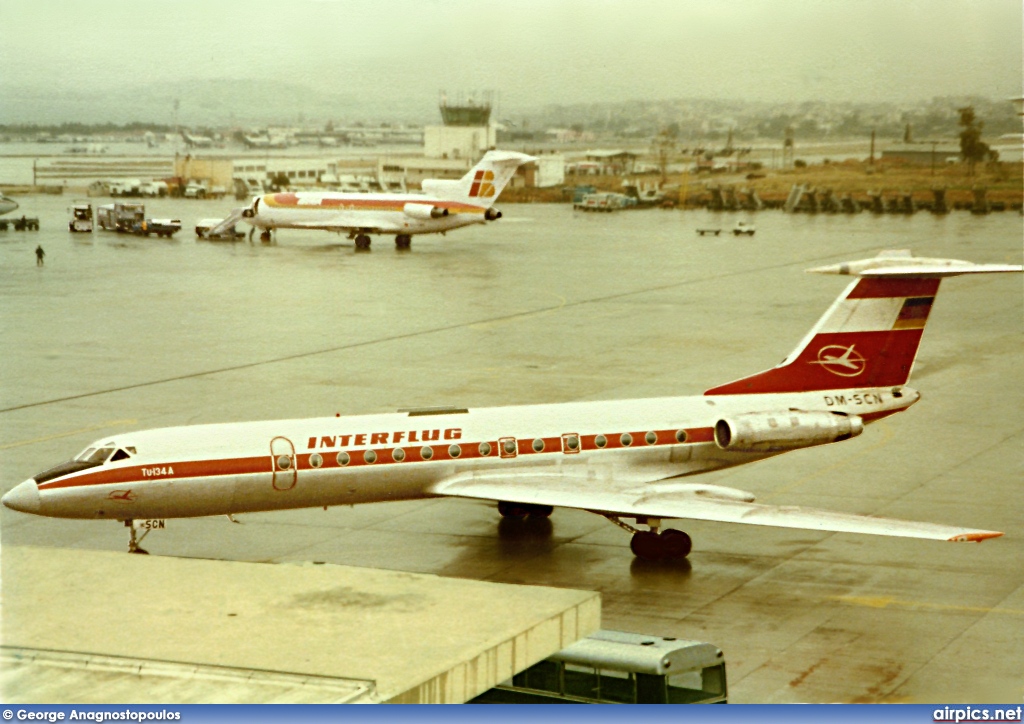 DM-SCN, Tupolev Tu-134-A, Interflug
