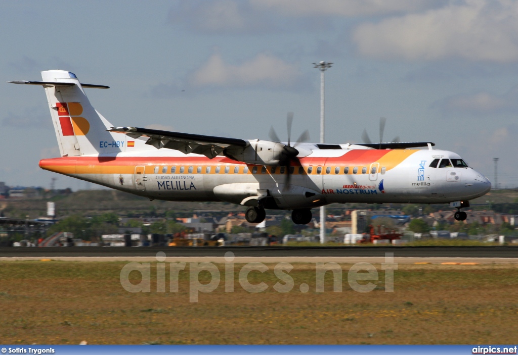 EC-HBY, ATR 72-500, Air Nostrum (Iberia Regional)
