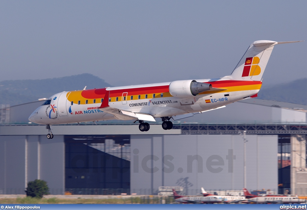EC-HPR, Bombardier CRJ-200ER, Air Nostrum (Iberia Regional)