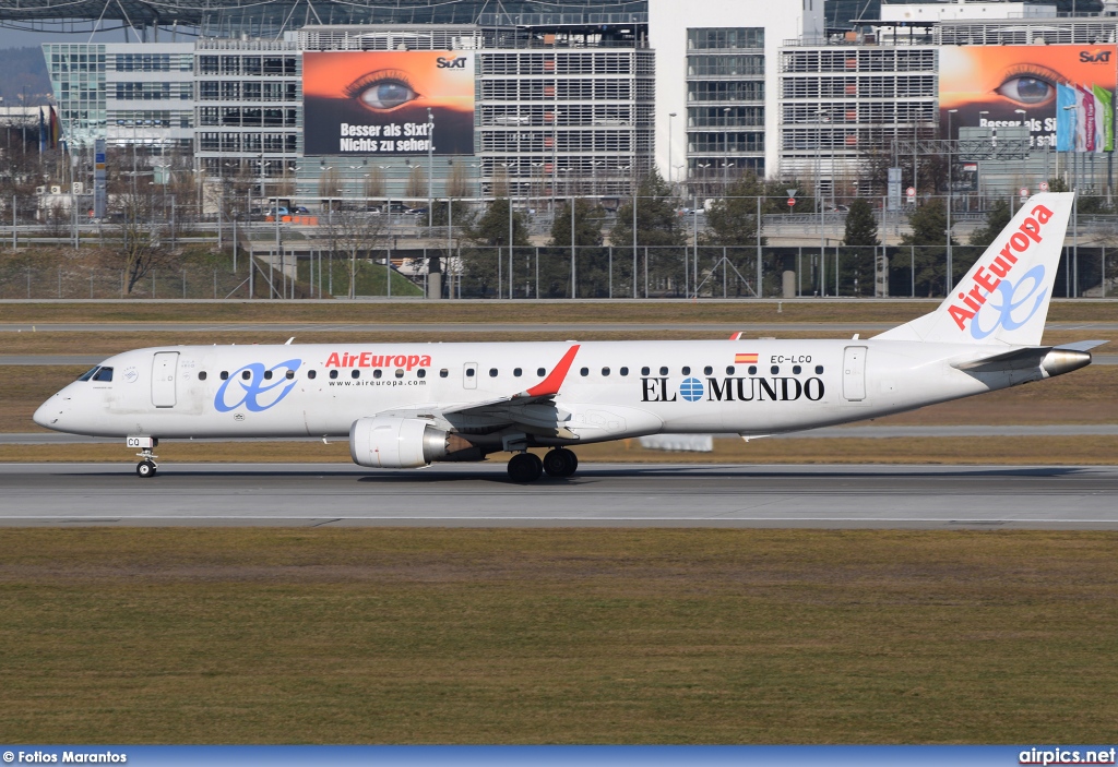 EC-LCQ, Embraer ERJ 190-200LR (Embraer 195), Air Europa