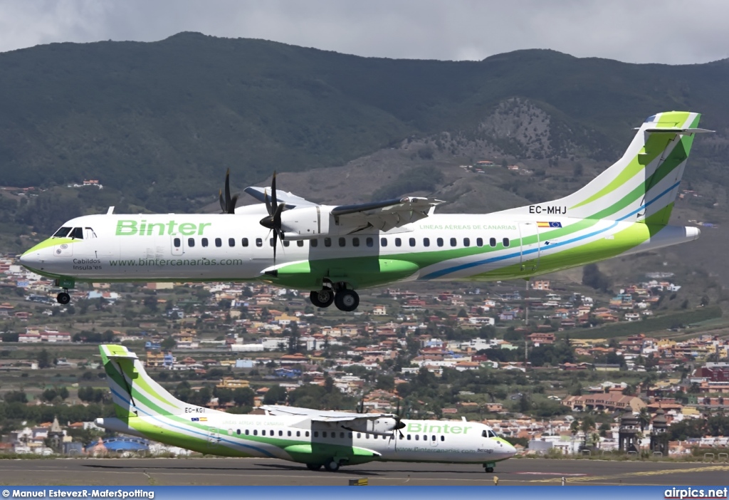 EC-MHJ, ATR 72-500, Binter Canarias