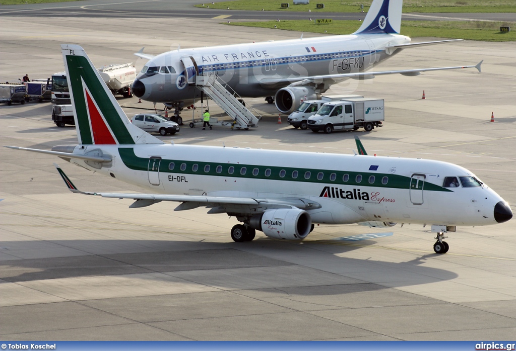 EI-DFL, Embraer ERJ 170-100LR, Alitalia Express