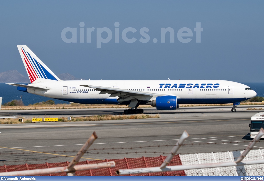EI-UNZ, Boeing 777-200, Transaero