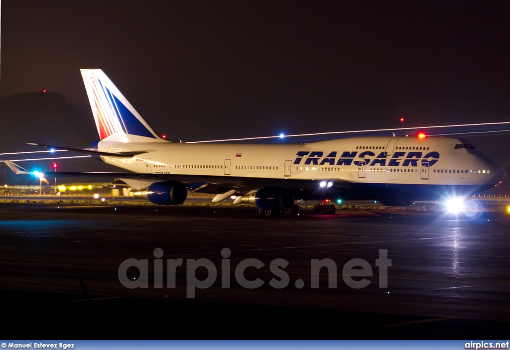 EI-XLD, Boeing 747-400, Transaero