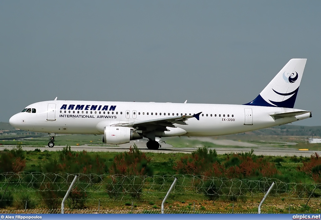 EK-32001, Airbus A320-200, Armenian International Airlines