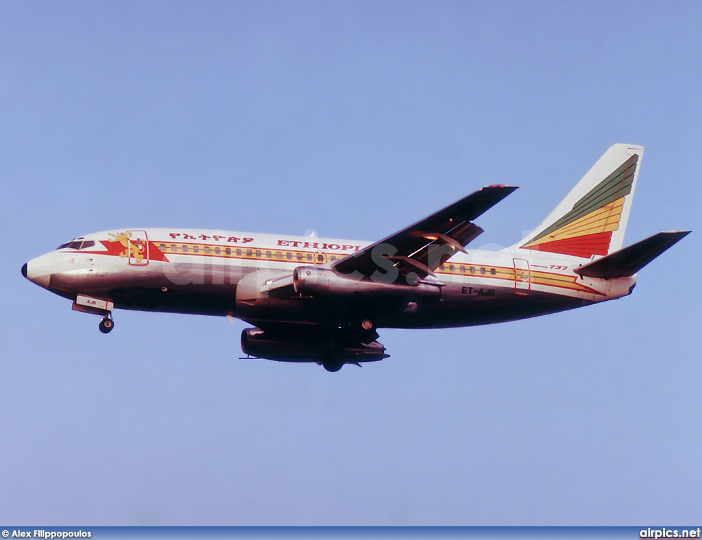 ET-AJB, Boeing 737-200Adv, Ethiopian Airlines