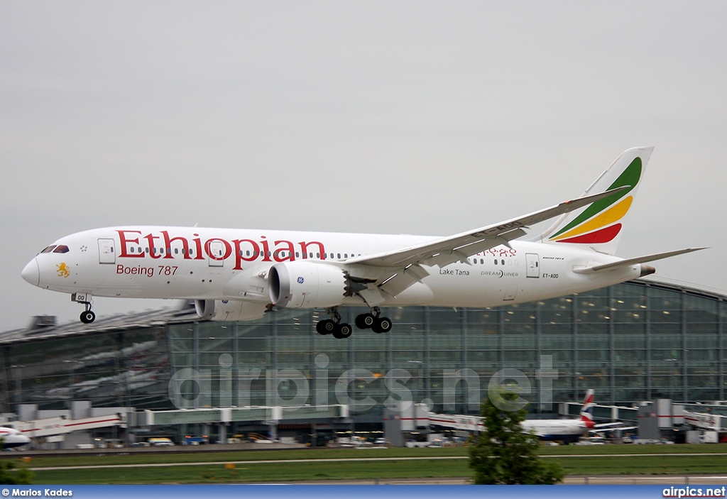 ET-AOO, Boeing 787-8 Dreamliner, Ethiopian Airlines
