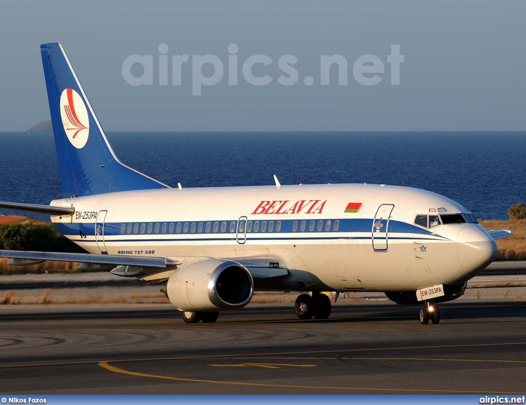 EW-253PA, Boeing 737-500, Belavia - Belarusian Airlines