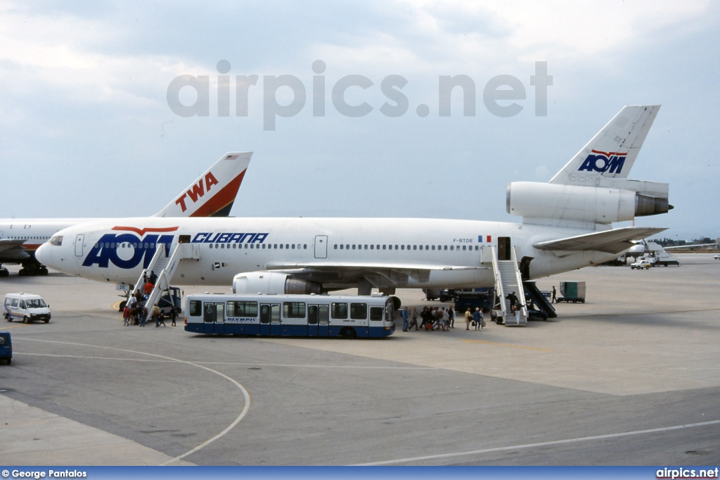 F-BTDE, McDonnell Douglas DC-10-30, AOM French Airlines
