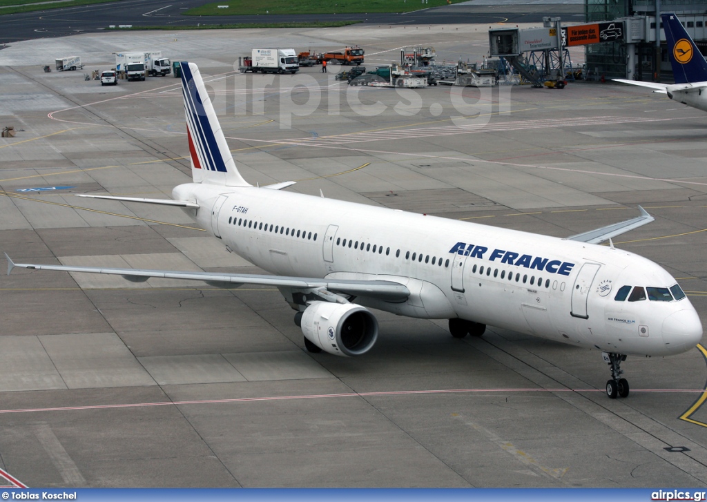 F-GTAH, Airbus A321-200, Air France