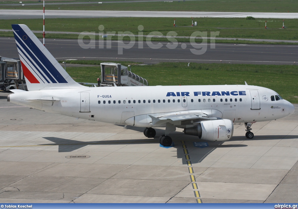 F-GUGA, Airbus A318-100, Air France