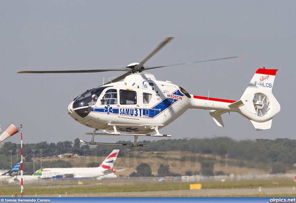 F-HLCB, Eurocopter EC 135-T2, SAMU - Helicap