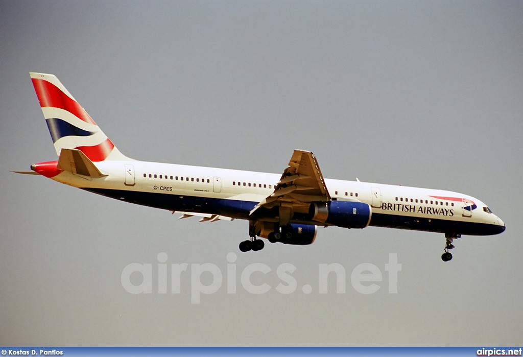G-CPES, Boeing 757-200, British Airways