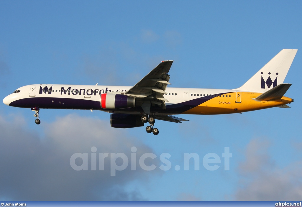 G-DAJB, Boeing 757-200, Monarch Airlines