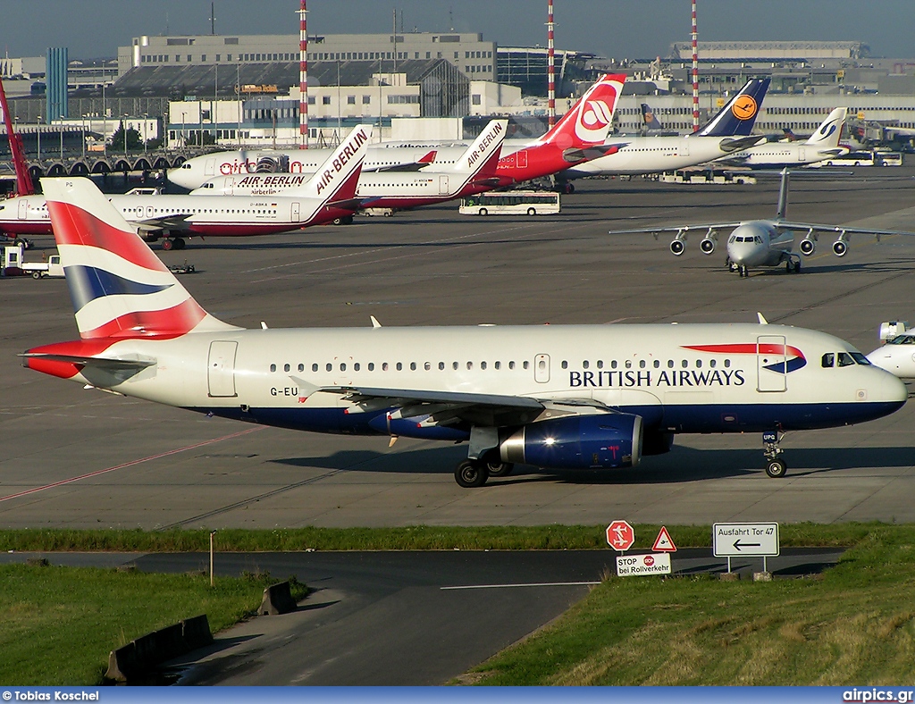 G-EUPG, Airbus A319-100, British Airways
