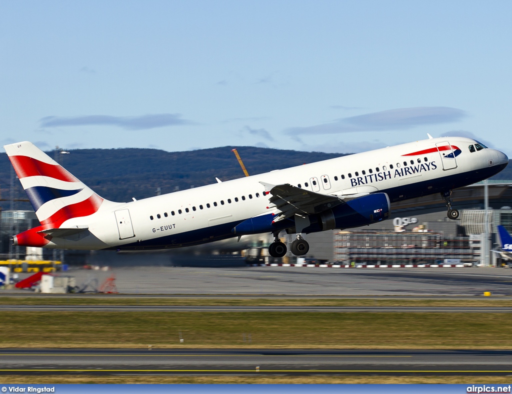G-EUUT, Airbus A320-200, British Airways