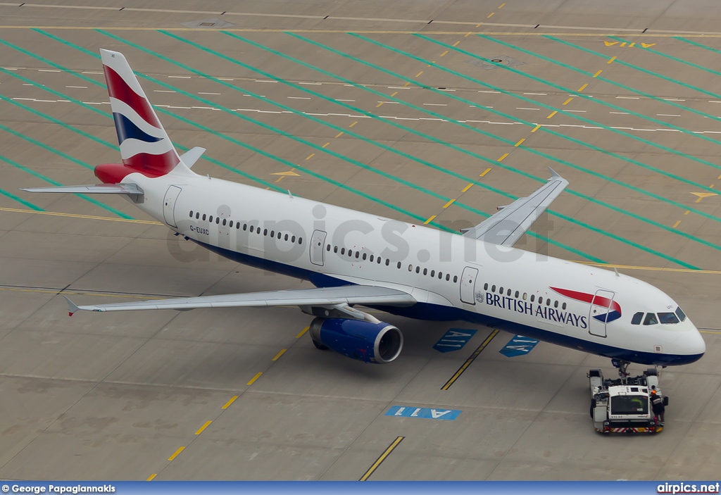 G-EUXC, Airbus A321-200, British Airways