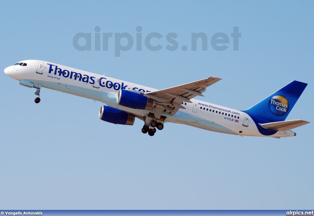 G-FCLB, Boeing 757-200, Thomas Cook Airlines