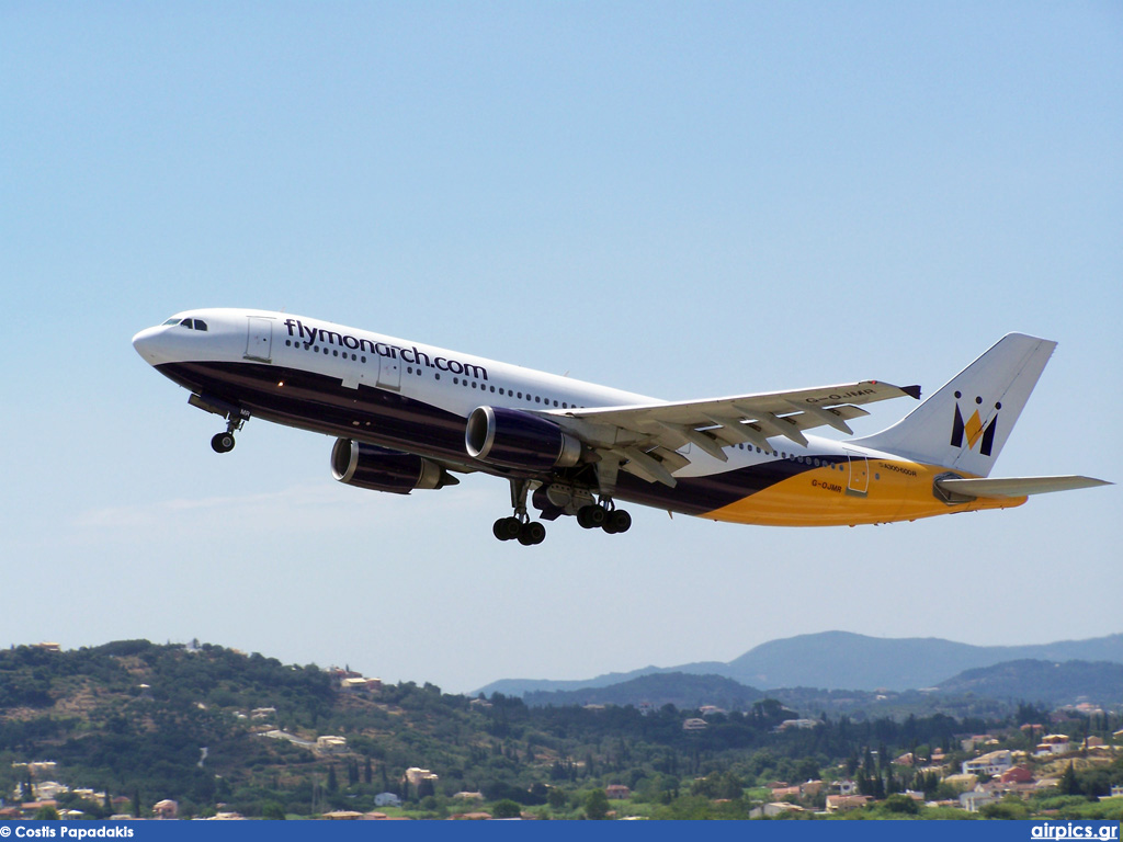 G-OJMR, Airbus A300B4-600R, Monarch Airlines