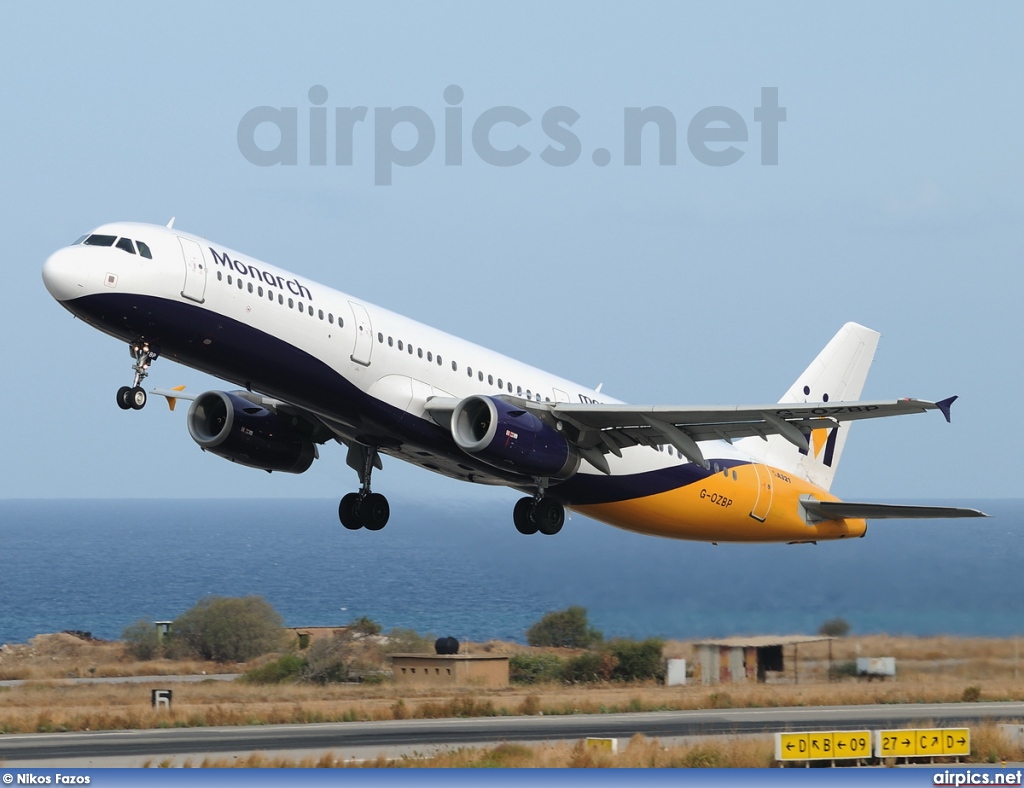 G-OZBP, Airbus A321-200, Monarch Airlines