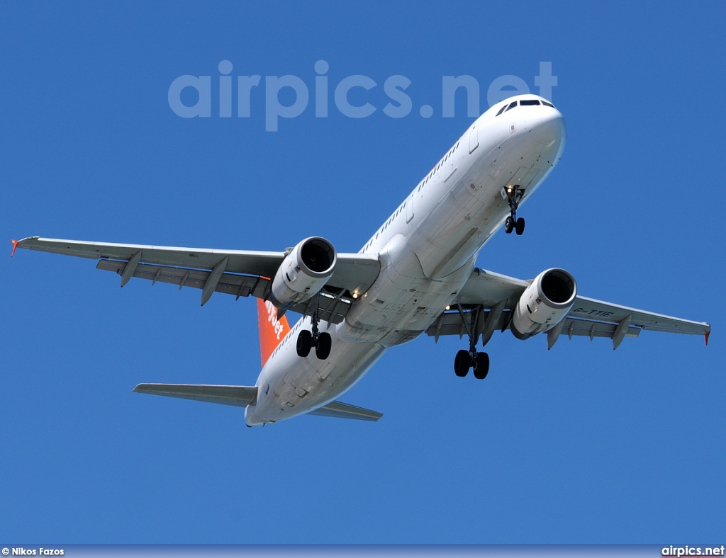 G-TTIE, Airbus A321-200, easyJet