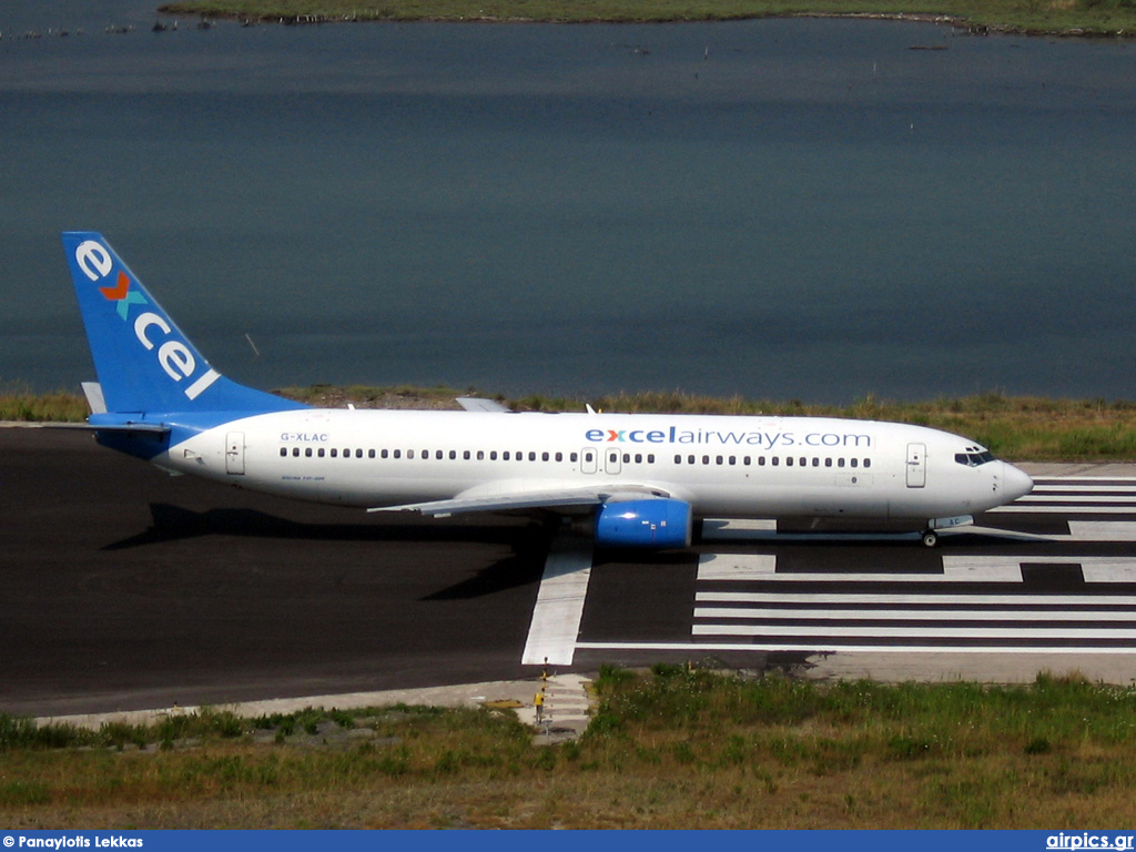 G-XLAC, Boeing 737-800, Excel Airways