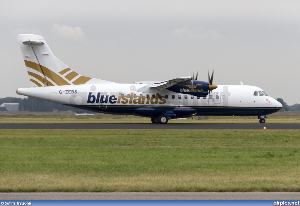 G-ZEBS, ATR 42-320, Blue Islands