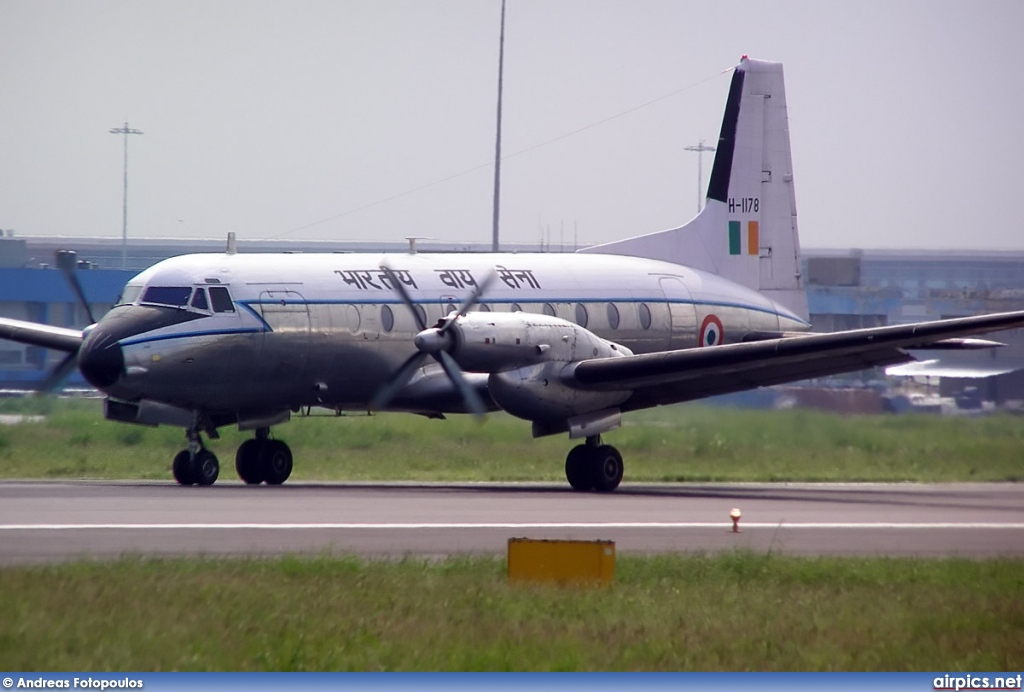 H-1178, Hawker Siddeley HS748, Indian Air Force