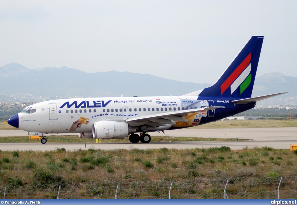 HA-LOG, Boeing 737-600, MALEV Hungarian Airlines
