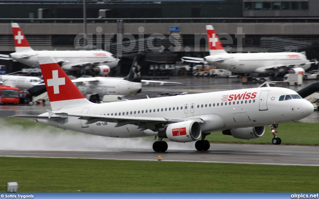 HB-IJB, Airbus A320-200, Swiss International Air Lines