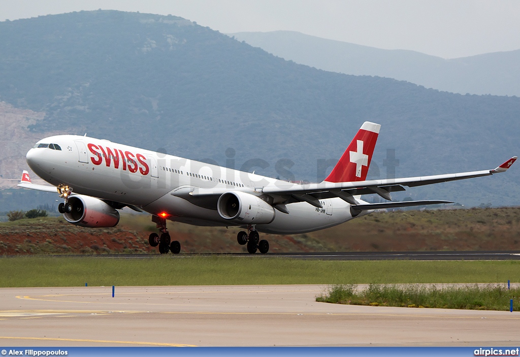 HB-JHN, Airbus A330-300, Swiss International Air Lines