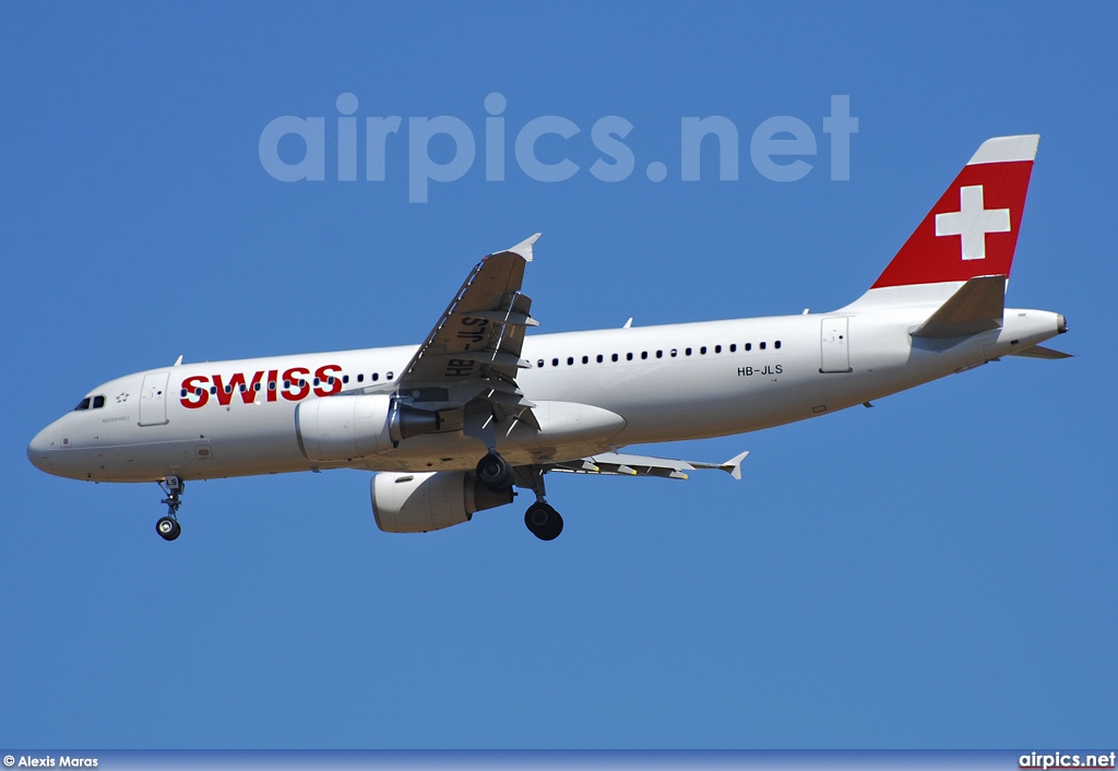HB-JLS, Airbus A320-200, Swiss International Air Lines