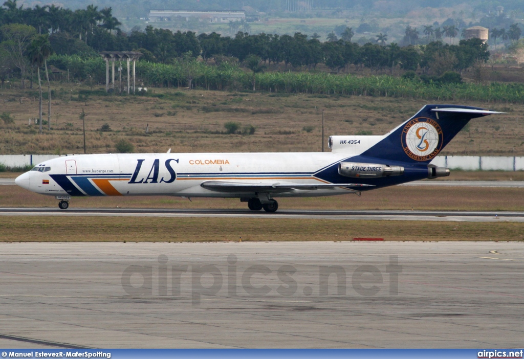 HK-4354, Boeing 727-200Adv-F, Lineas Aereas Suramericanas - LAS