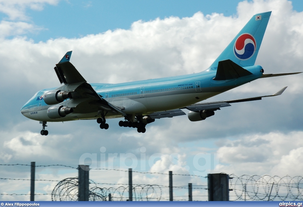 HL7460, Boeing 747-400, Korean Air