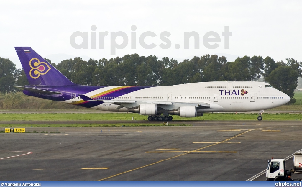 HS-TGK, Boeing 747-400, Thai Airways