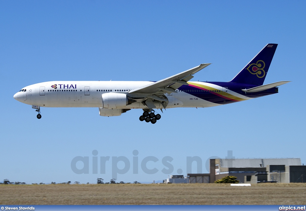 HS-TJG, Boeing 777-200, Thai Airways