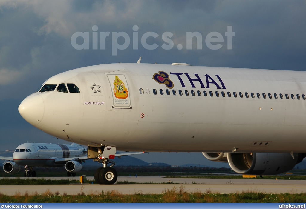 HS-TNE, Airbus A340-600, Thai Airways