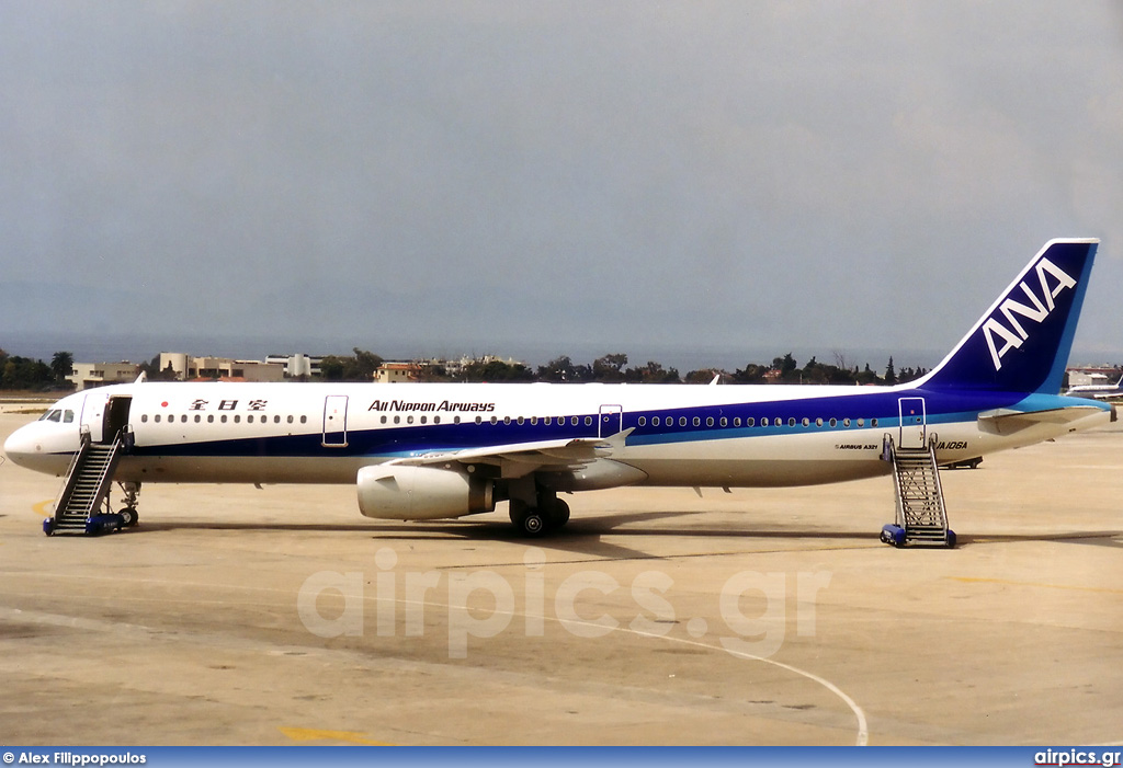 JA106A, Airbus A321-100, All Nippon Airways