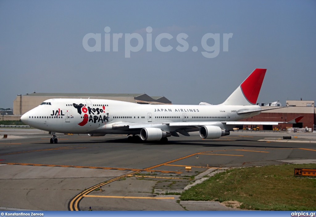 JA8919, Boeing 747-400, Japan Airlines