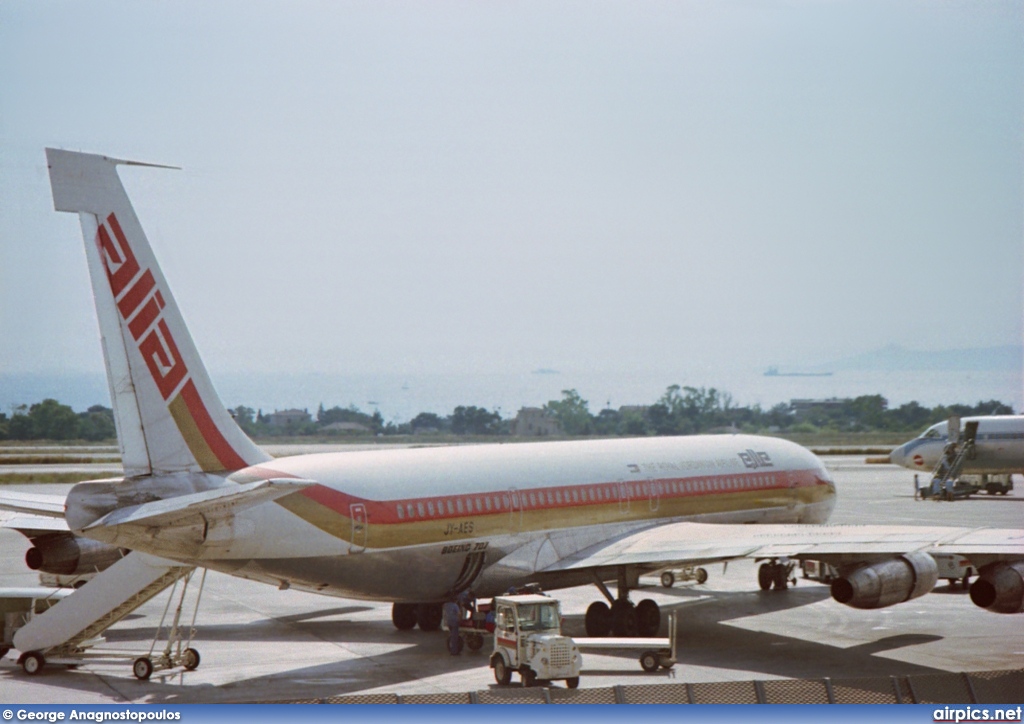 JY-AES, Boeing 707-300C, ALIA Royal Jordanian Airlines