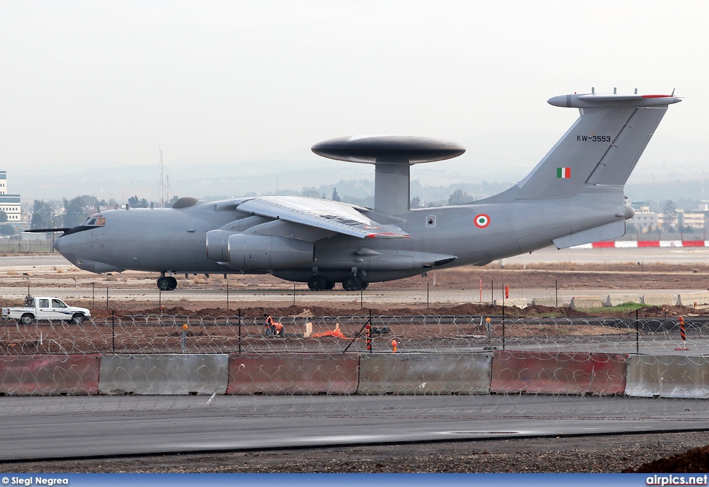 KW-3553, Beriev A-50EI Mainstay, Indian Air Force
