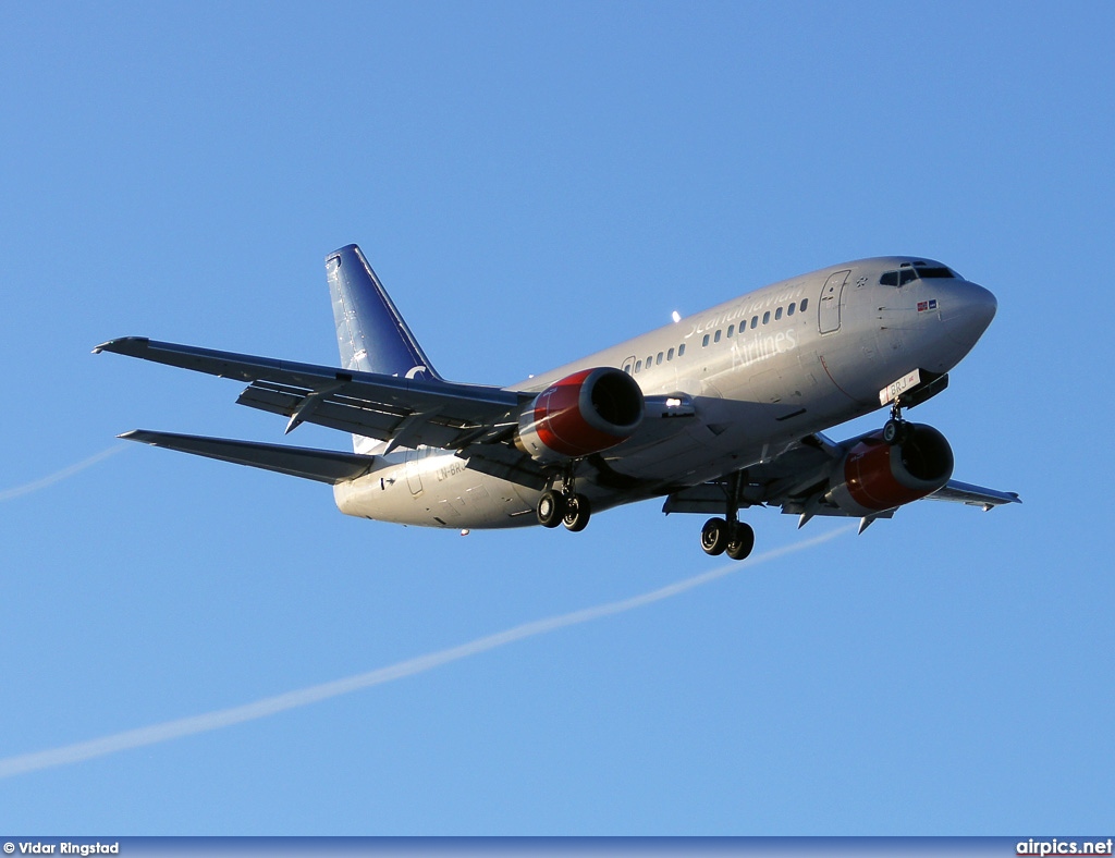 LN-BRJ, Boeing 737-500, Scandinavian Airlines System (SAS)