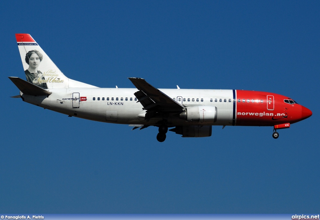 LN-KKN, Boeing 737-300, Norwegian Air Shuttle