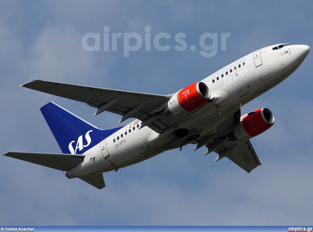 LN-RPG, Boeing 737-600, Scandinavian Airlines System (SAS)