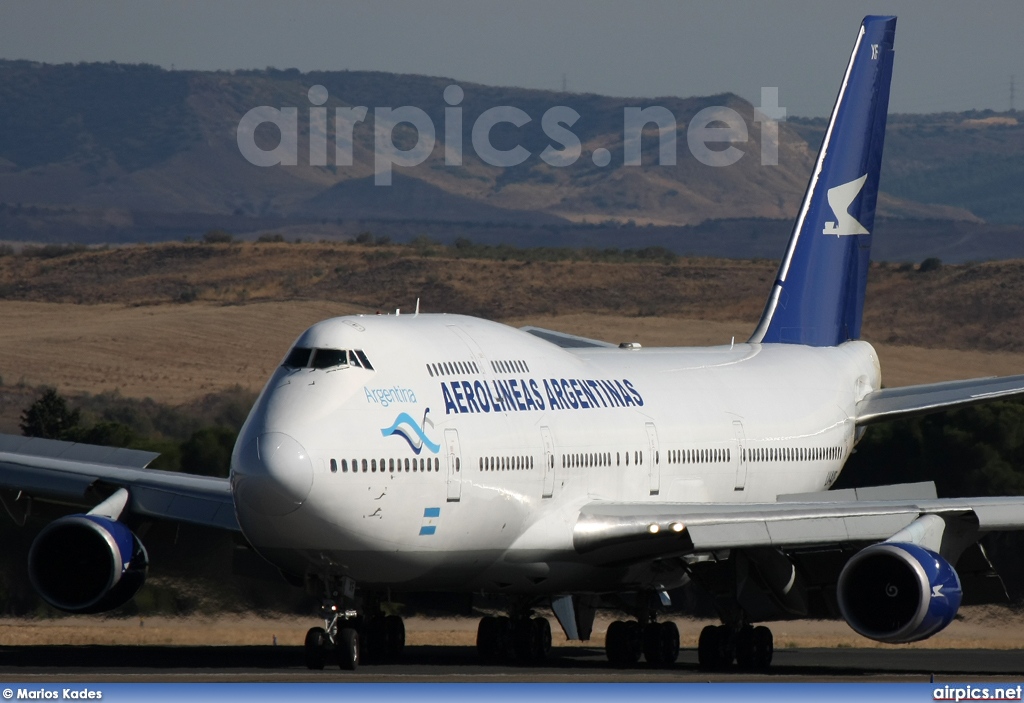 LV-AXF, Boeing 747-400, Aerolineas Argentinas